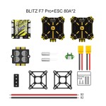 IFlight F722 F7 Pro Flugs teuerung BMI270 512MB BlackBox E80A 4 IN1 ESC 4-8S für RC-Drohnen fernbedienung